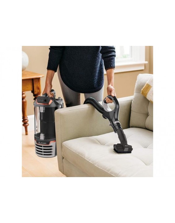  nv770 duoclean lift-away upright vacuum cleaner, black (certified refurbished)