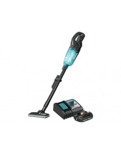 Makita xlc03r1bx4 18v lxt lithium-ion compact brushless cordless vacuum kit, trigger with lock (2 ah)