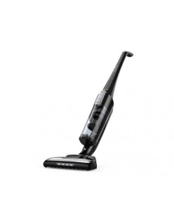 Eufy homevac lightweight cordless upright-style vacuum cleaner, 28.8v 2200 mah li-ion battery powered rechargeable bagless stick and vacuum with wall mount - black