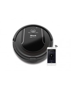 Shark ion robot vacuum r85 wifi-connected with powerful suction, xl dust bin, self-cleaning brushroll (rv850)