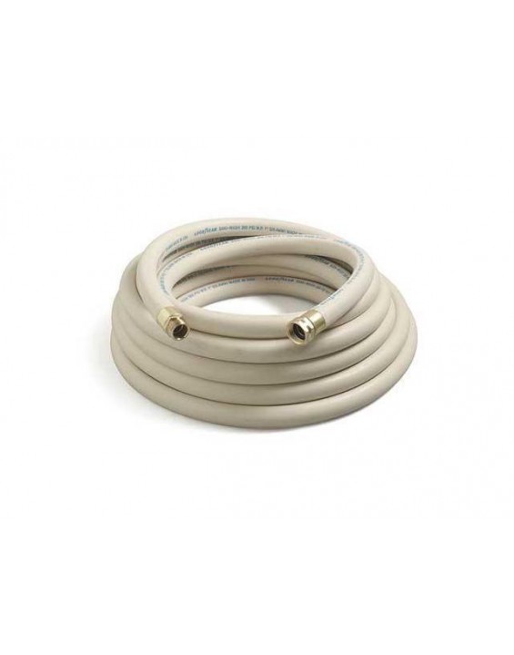 Washdown hose, 1/2 in id x 50 ft, 300 psi