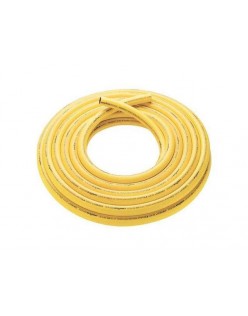 Washdown hose, bulk, 1 id, 50 ft, yellow