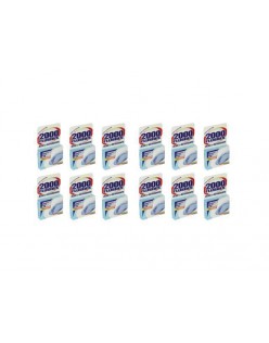 2000 flushes blue detergent automatic bathroom toilet bowl cleaner (12 pack)