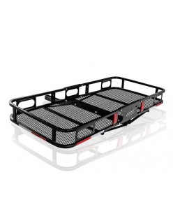 Universal cargo hitch carrier rear basket steel frame for auto lage travel
