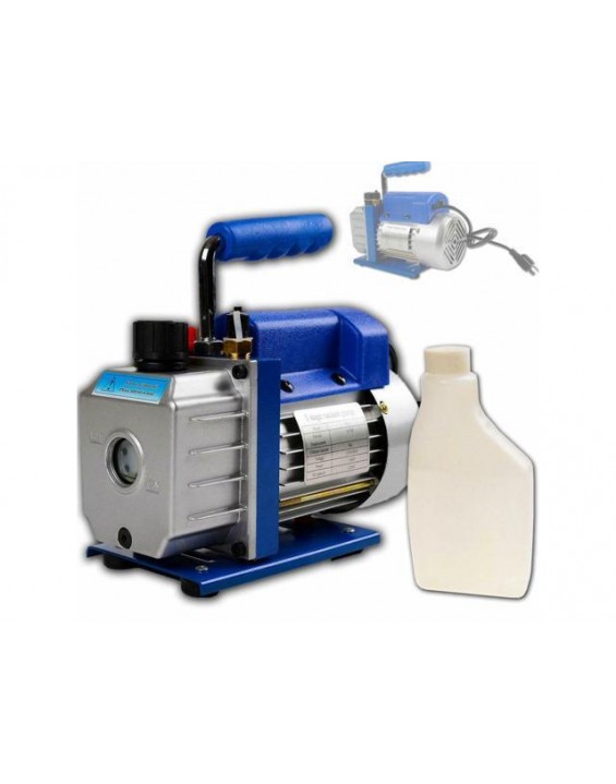 3cfm rotary vane vacuum pump  stage hvac 1/4 air conditioning a/c deep