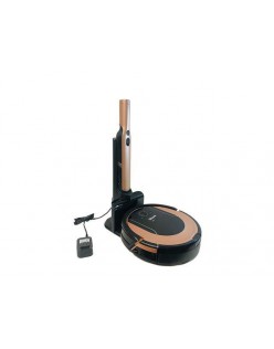  ion robot vacuum cleaning system  with detachable hand vacuum s86 (rose gold)| wi-fiapp controlled & smart sensor navigation 2.0 | hepa anti-allergen rv852 (renewed)