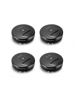 Pyle pure clean auto self navigated smart robot vacuum sweeper cleaners (4 pack)
