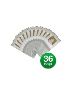 Replacement vacuum bag for riccar rah-6 / a845 / heavy duty rhd-1t (6 pack)