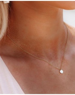 Gorjana - chloe charm adjustable necklace - gold
