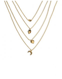 Marrin costello - good luck gold layered necklace